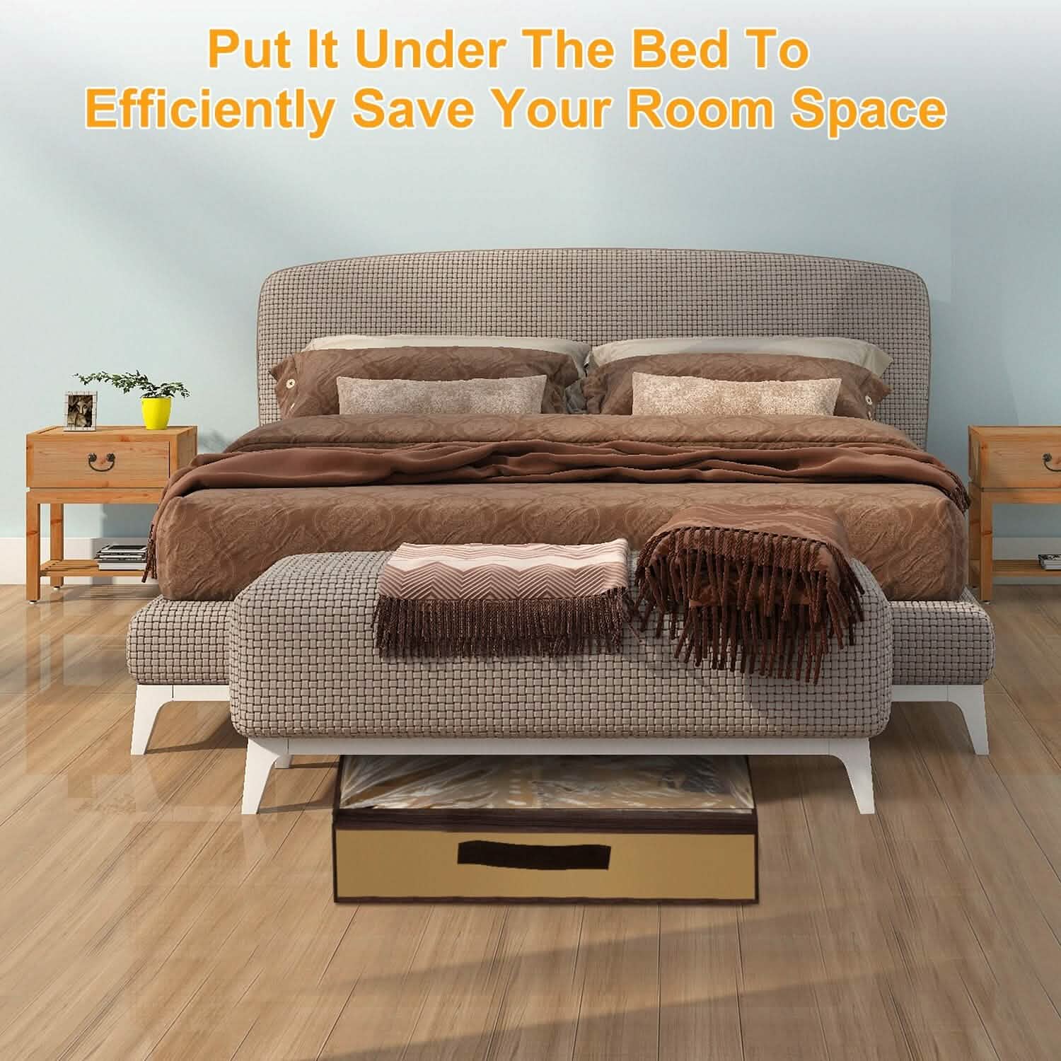 12 Cells Under the Bed Shoes Organizer Storage & Organization - Tophatter Daily Deals