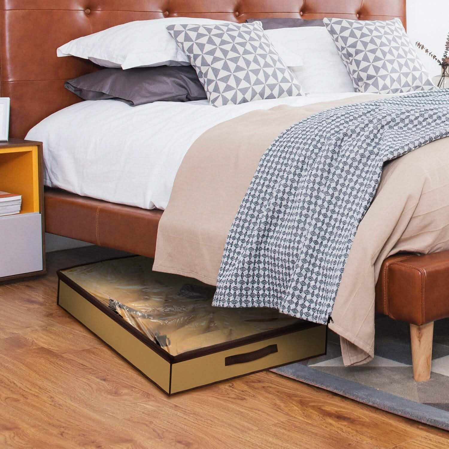 12 Cells Under the Bed Shoes Organizer Storage & Organization - Tophatter Daily Deals