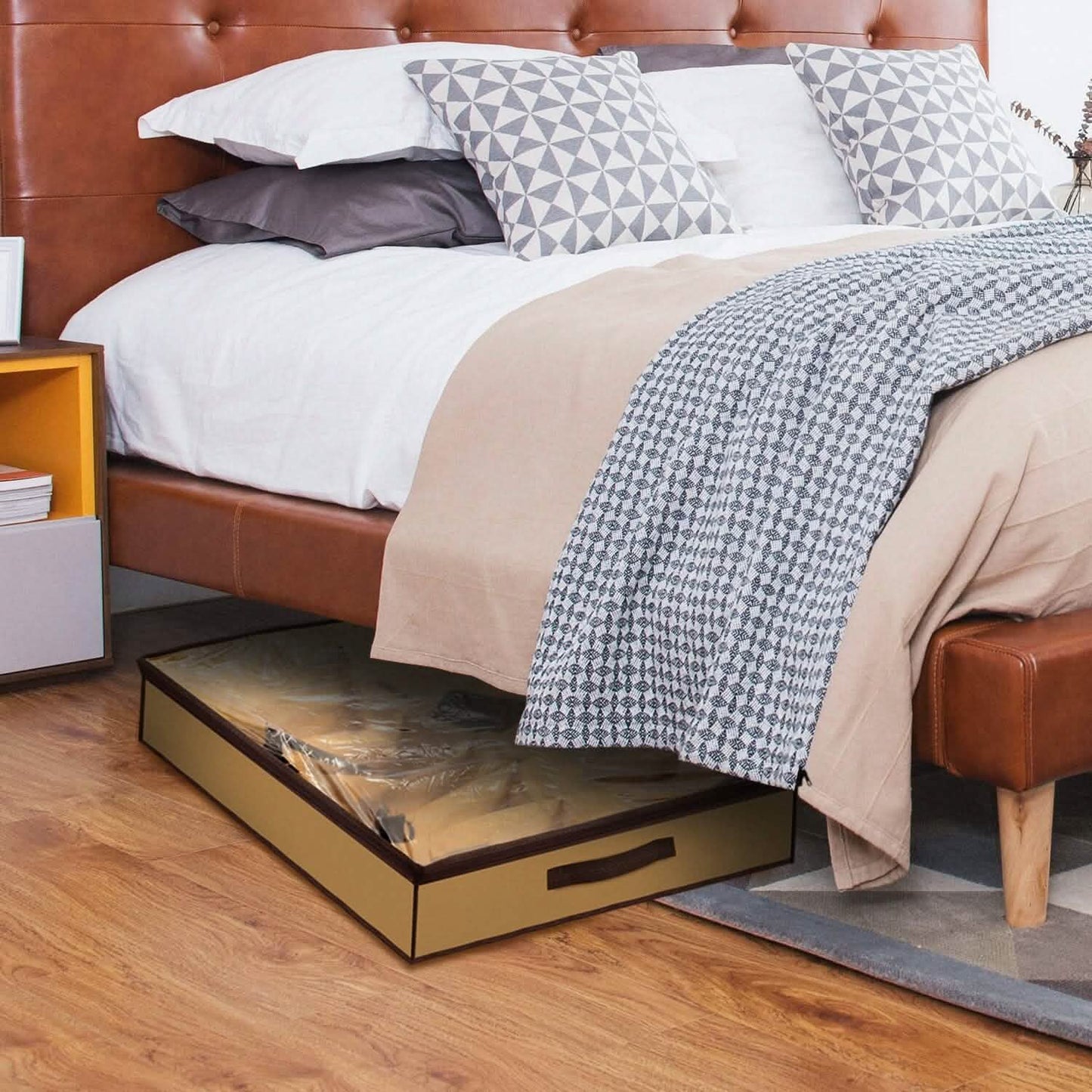 12 Cells Under the Bed Shoes Organizer Storage & Organization - Tophatter Daily Deals