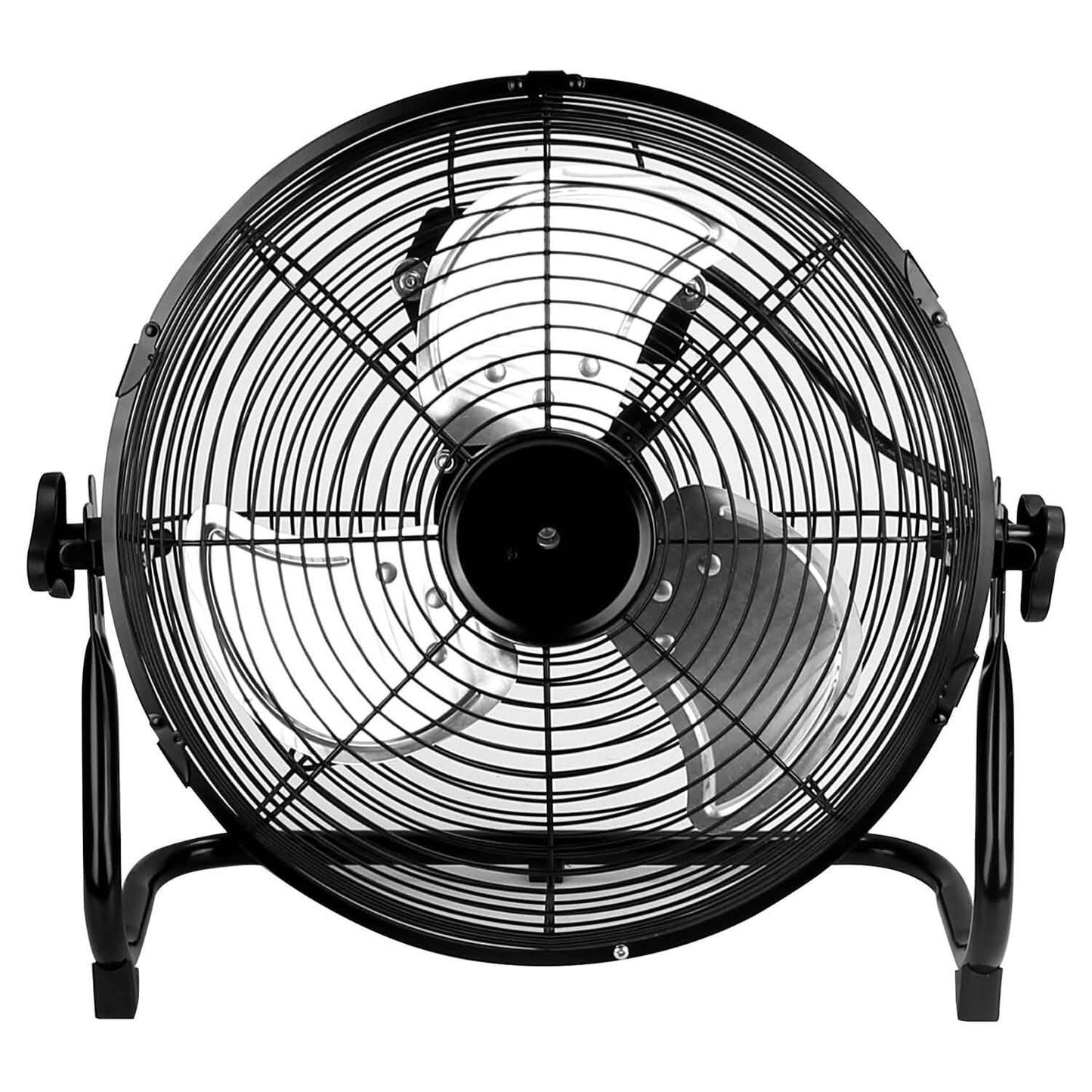 12" Floor Fan Copper Motor High-Velocity with 3 Adjustable Speeds Household Appliances - Tophatter Daily Deals