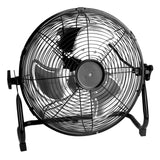 12" Floor Fan Copper Motor High-Velocity with 3 Adjustable Speeds Household Appliances - Tophatter Daily Deals