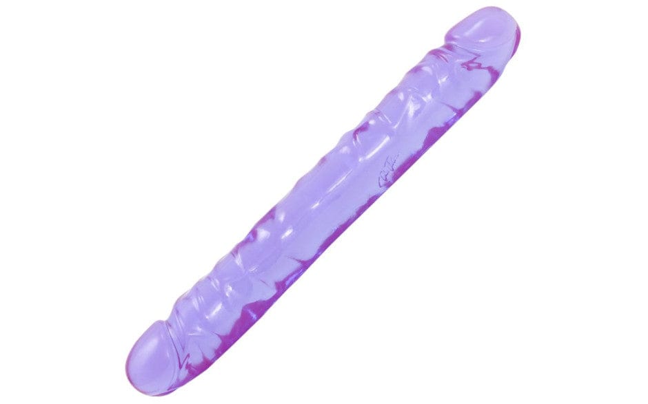 Jr. Double Dong (Purple) 12 Inch – Soft Flexible Double-Ended Dildo > Dildos > Double Dildos - Tophatter Daily Deals