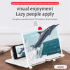 12 inch 3D Mobile Phone Screen Magnifier HD Video Amplifier with Foldable Holder Screen Magnifier - Tophatter Daily Deals