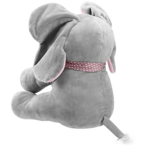 12-Inch Stuffed Plush Elephant Doll Baby Gear - Tophatter Daily Deals