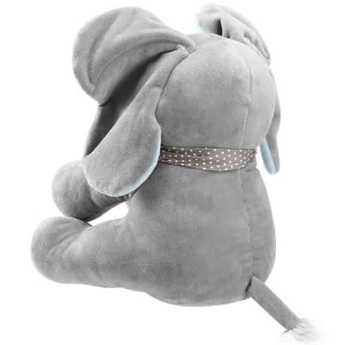 12-Inch Stuffed Plush Elephant Doll Baby Gear - Tophatter Daily Deals