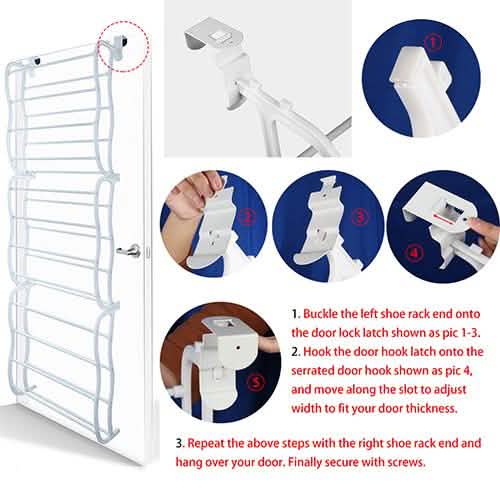 12 Layers Wall Hanging Closet Storage & Organization - Tophatter Daily Deals