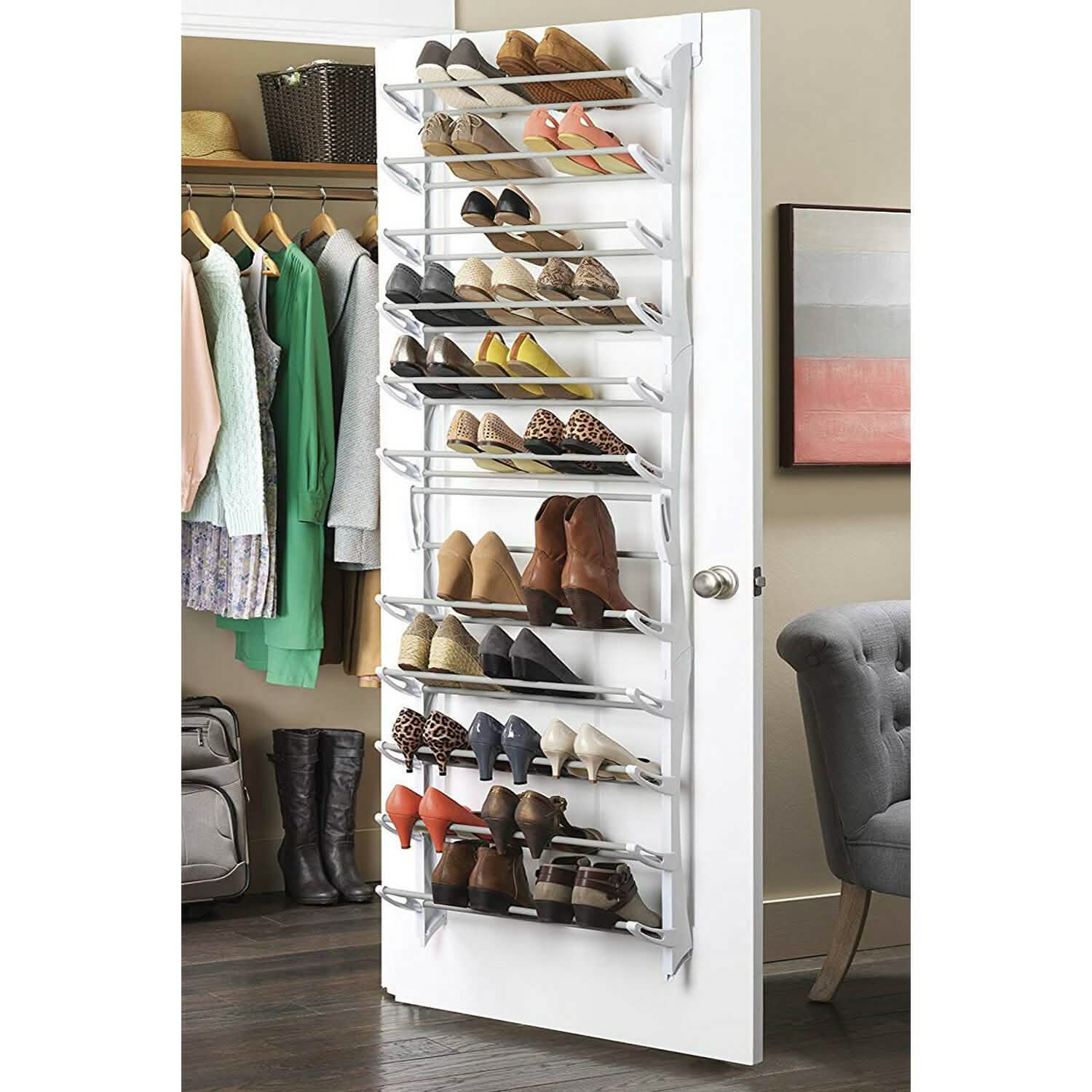 12 Layers Wall Hanging Closet Storage & Organization - Tophatter Daily Deals