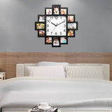 12-Picture Display Wall Clock Household Appliances - Tophatter Daily Deals