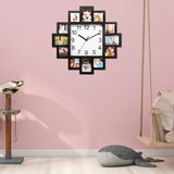 12-Picture Display Wall Clock Household Appliances - Tophatter Daily Deals