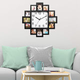 12-Picture Display Wall Clock Household Appliances - Tophatter Daily Deals