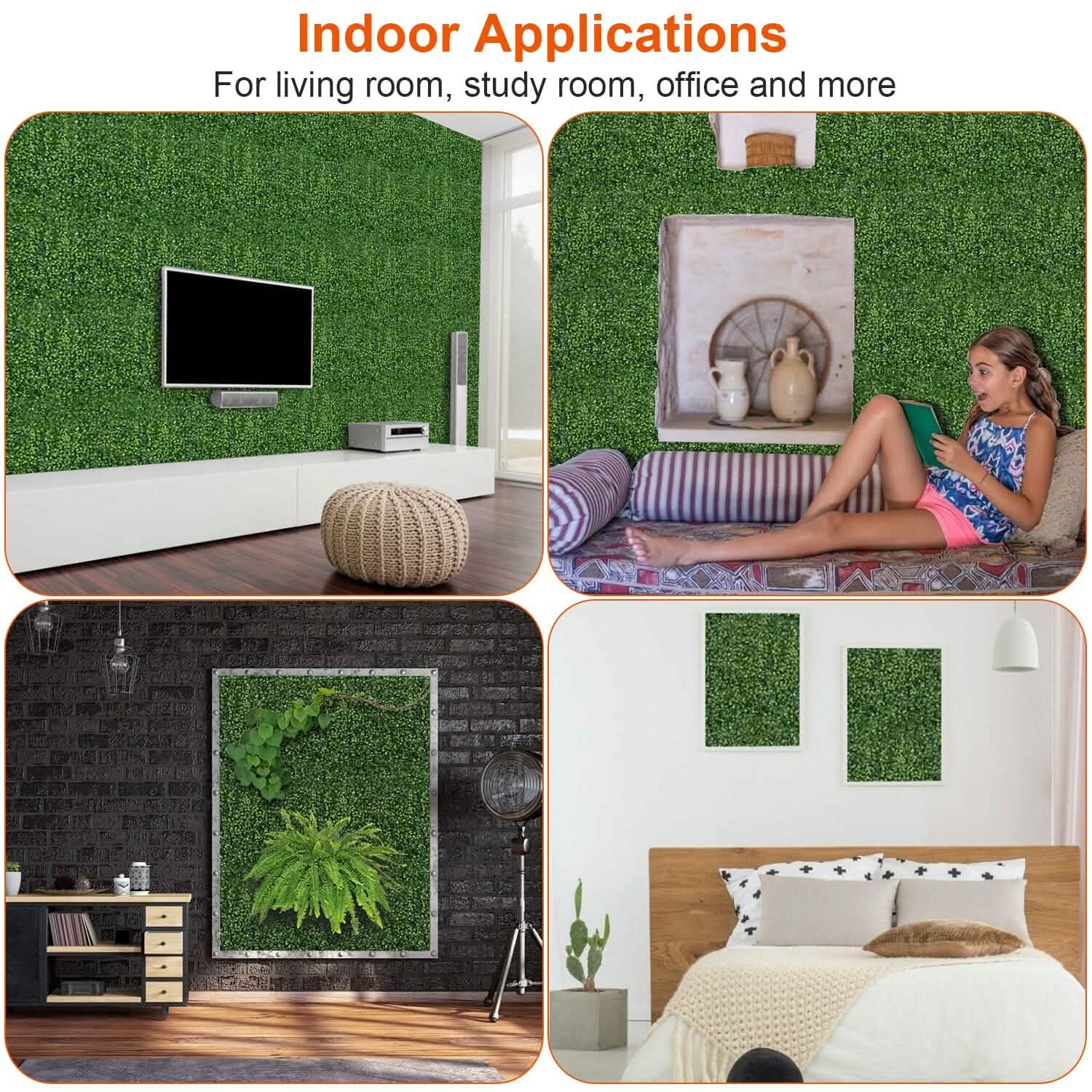 12-Piece: Artificial Boxwood Plant Grass Garden & Patio - Tophatter Daily Deals
