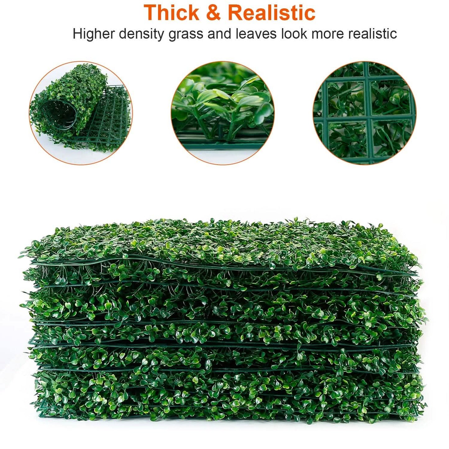 12-Piece: Artificial Boxwood Plant Grass Garden & Patio - Tophatter Daily Deals
