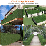 12-Piece: Artificial Boxwood Plant Grass Garden & Patio - Tophatter Daily Deals