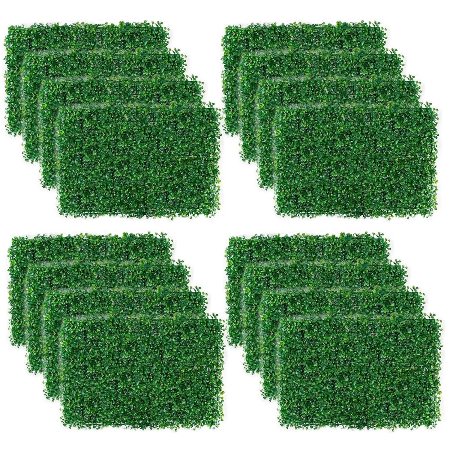 12-Piece: Artificial Boxwood Plant Grass Garden & Patio - Tophatter Daily Deals