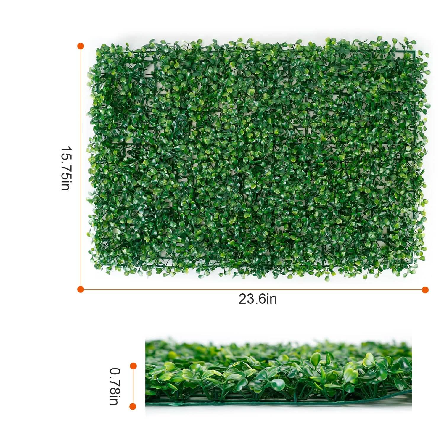 12-Piece: Artificial Boxwood Plant Grass Garden & Patio - Tophatter Daily Deals