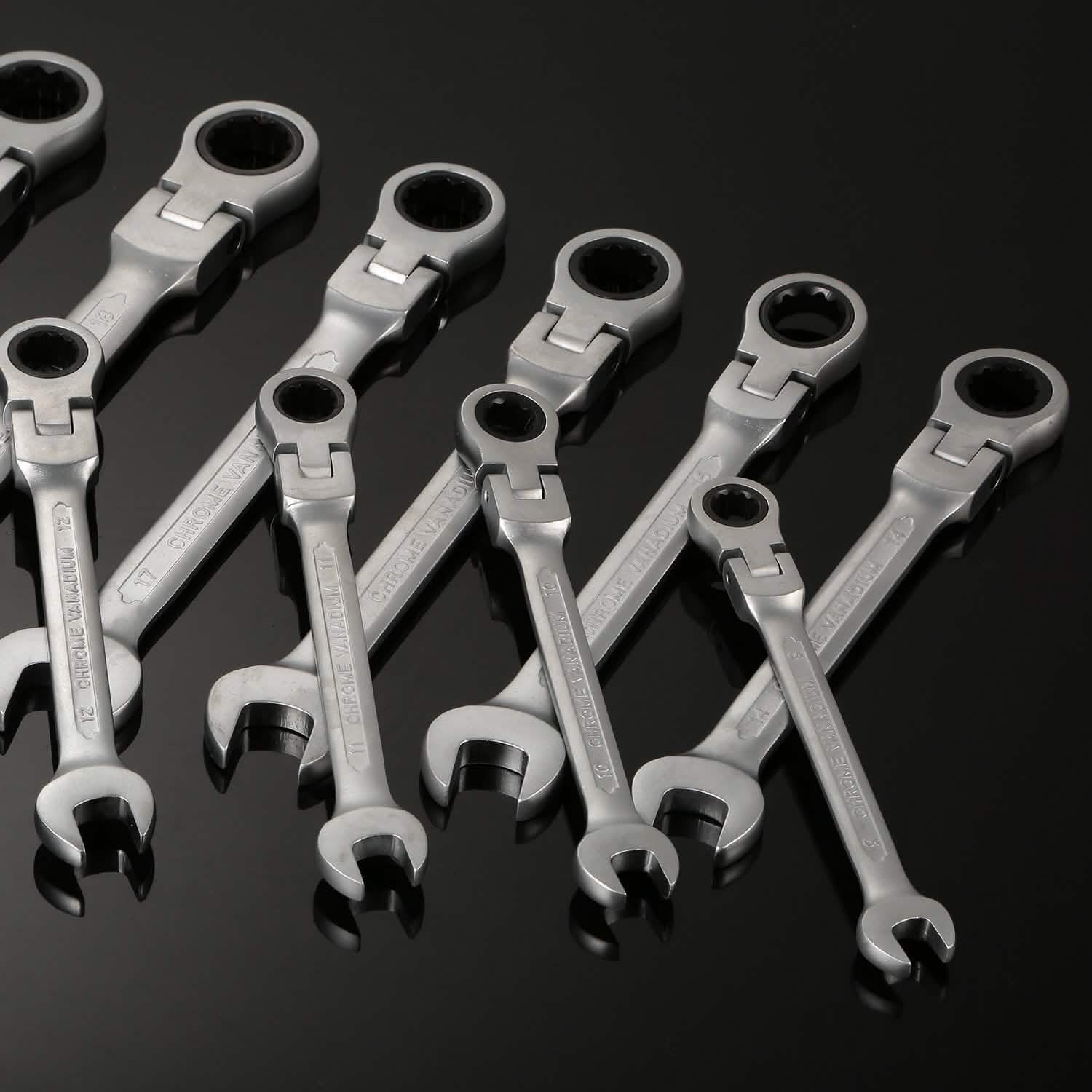 12-Piece Set: 8-19mm Metric Combination Wrench Home Improvement - Tophatter Daily Deals