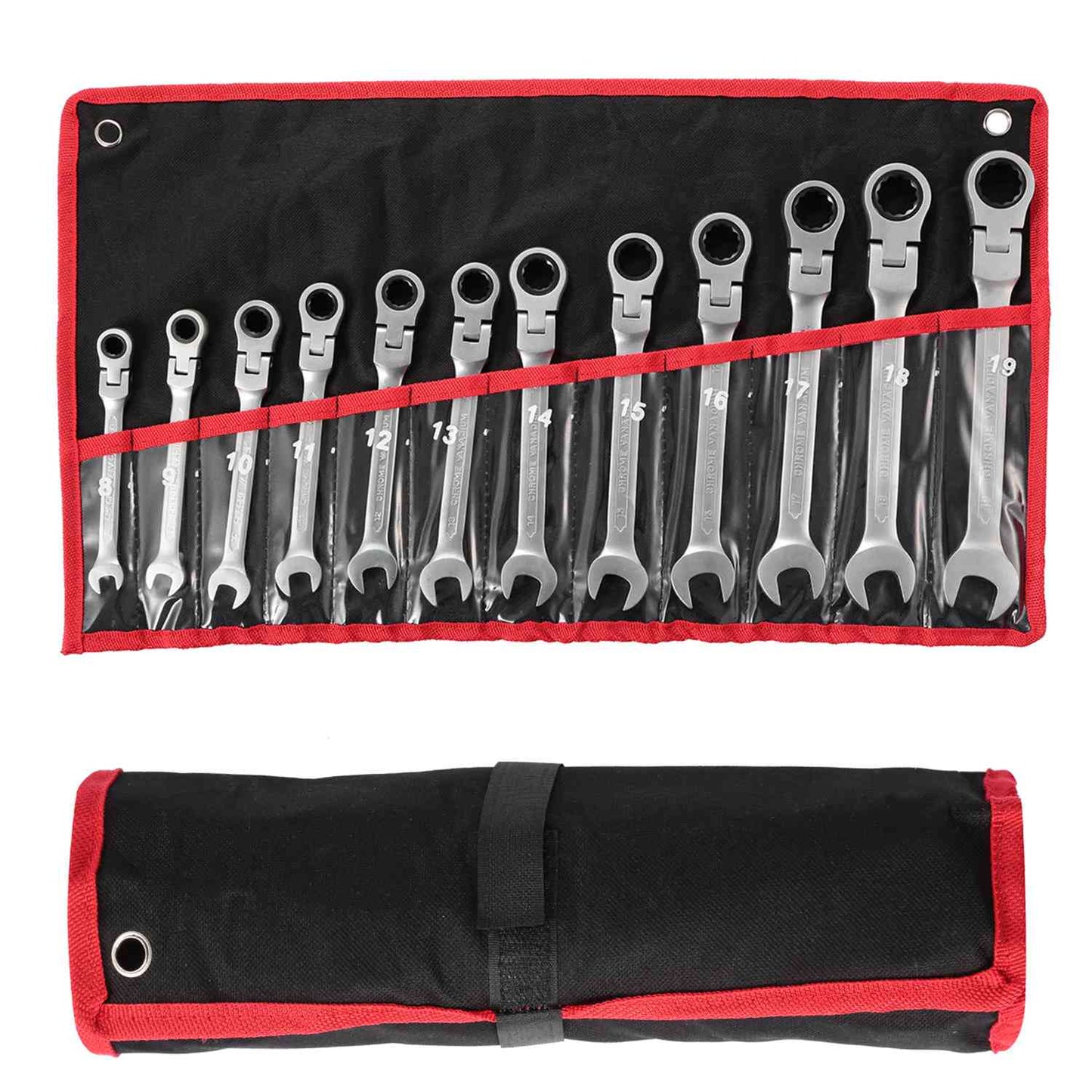 12-Piece Set: 8-19mm Metric Combination Wrench Home Improvement - Tophatter Daily Deals