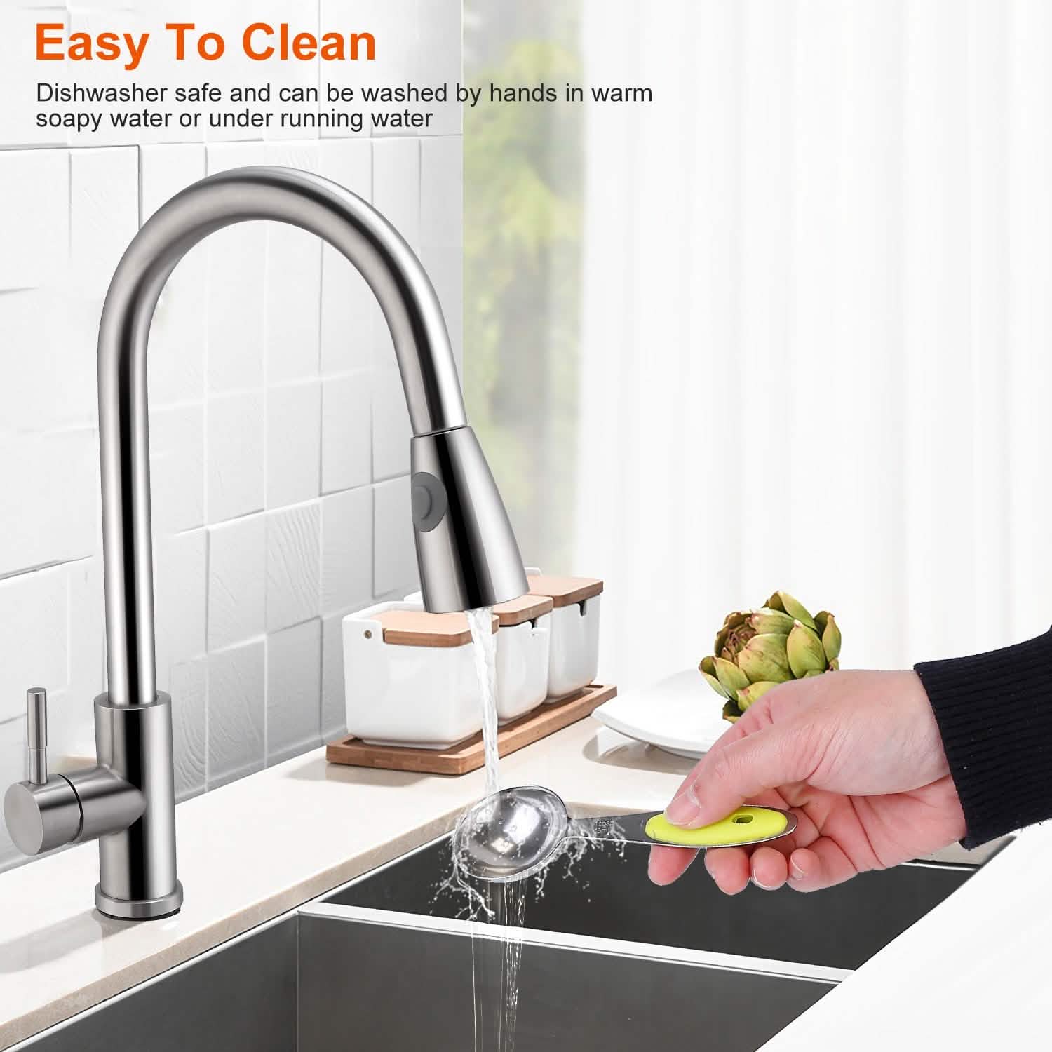 12-Piece: Stainless Steel Measuring Cups Spoons Set Kitchen Tools & Gadgets - Tophatter Daily Deals