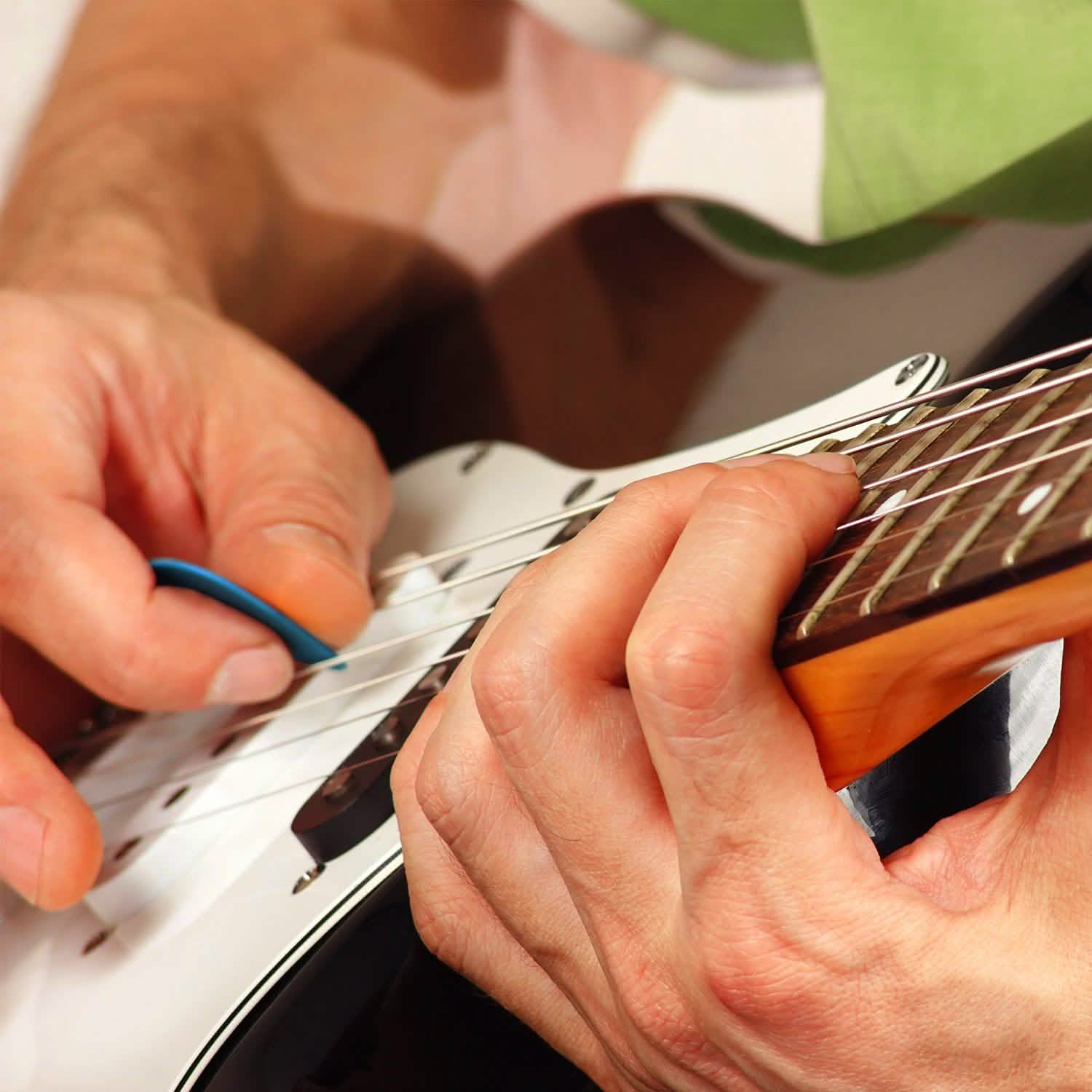 12-Piece: Standard Acoustic Electric Plectrums Guitar Picks Everything Else - Tophatter Daily Deals