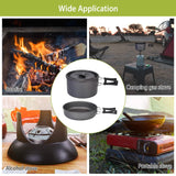 12-Pieces: Camping Cookware Set Outdoor Recreation - Tophatter Daily Deals