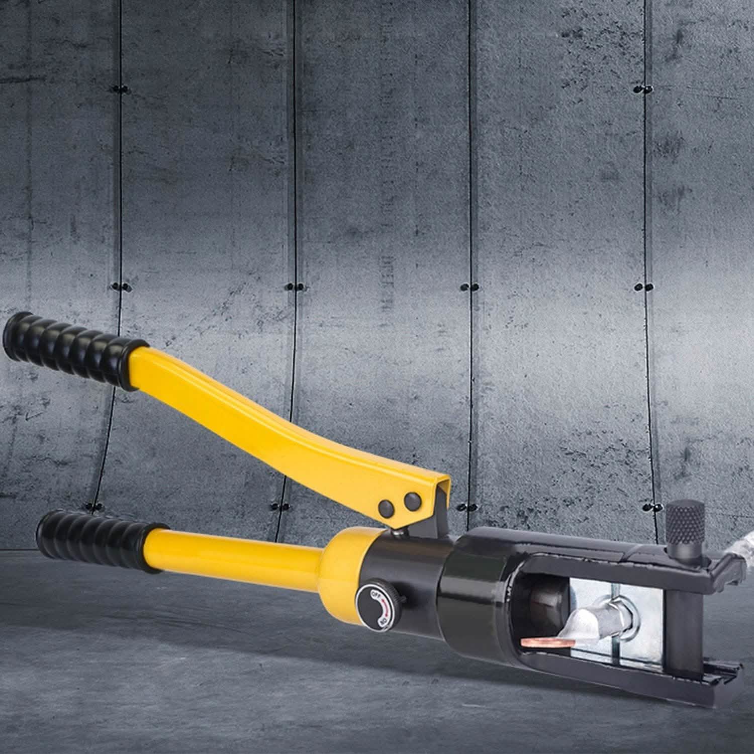 12 Ton Hydraulic Wire Crimper Home Improvement - Tophatter Daily Deals
