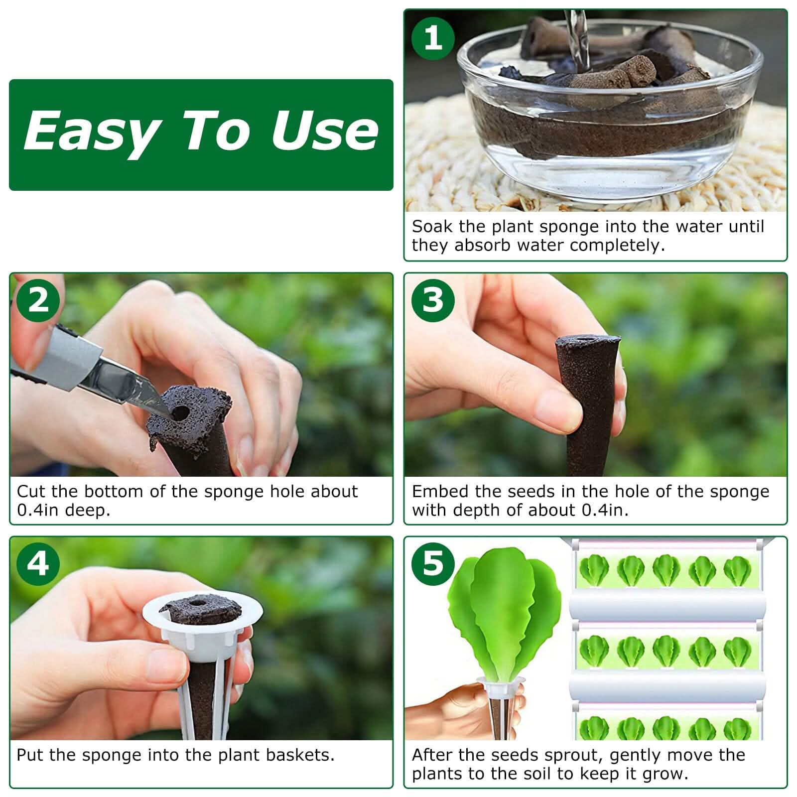 120-Piece: Seed Pod Kit Garden & Patio - Tophatter Daily Deals