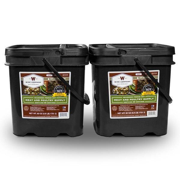 120 Serving Wise Meat Bucket Survival - Tophatter Daily Deals