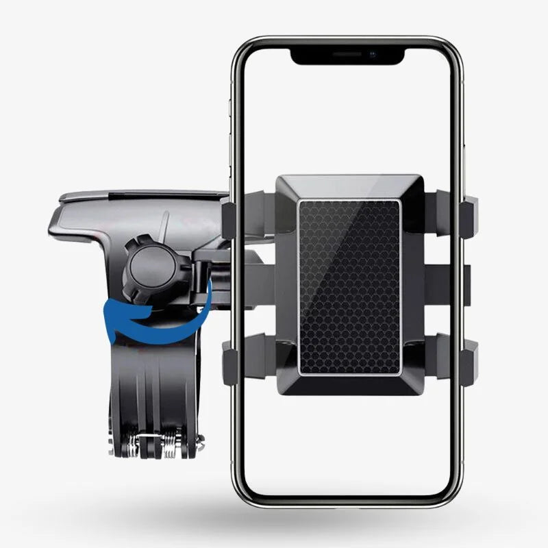 Car Dashboard Phone Holder 1200 Degree Rotation Universal - Tophatter Daily Deals