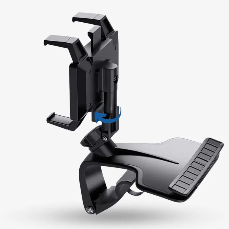 Car Dashboard Phone Holder 1200 Degree Rotation Universal - Tophatter Daily Deals