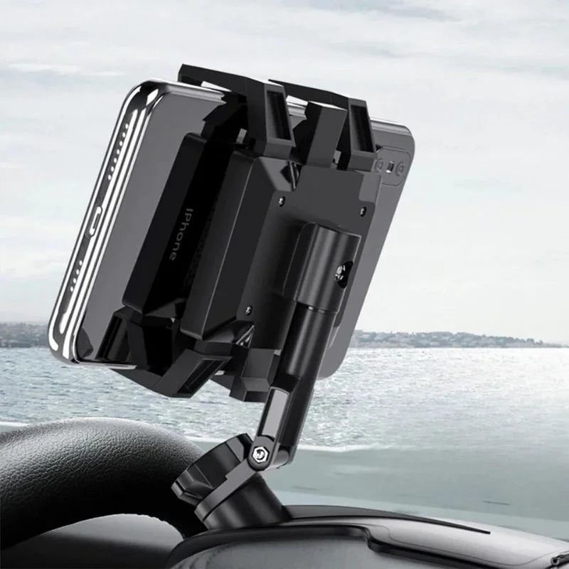 Car Dashboard Phone Holder 1200 Degree Rotation Universal - Tophatter Daily Deals