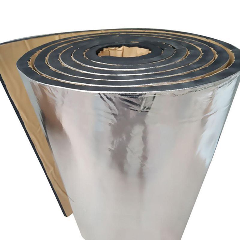 Automotive aluminum foil sound insulation, firewall, heat and sound insulation mat 0 - Tophatter Daily Deals