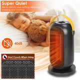 1200W Portable Electric Fan Heater Household Appliances - Tophatter Daily Deals