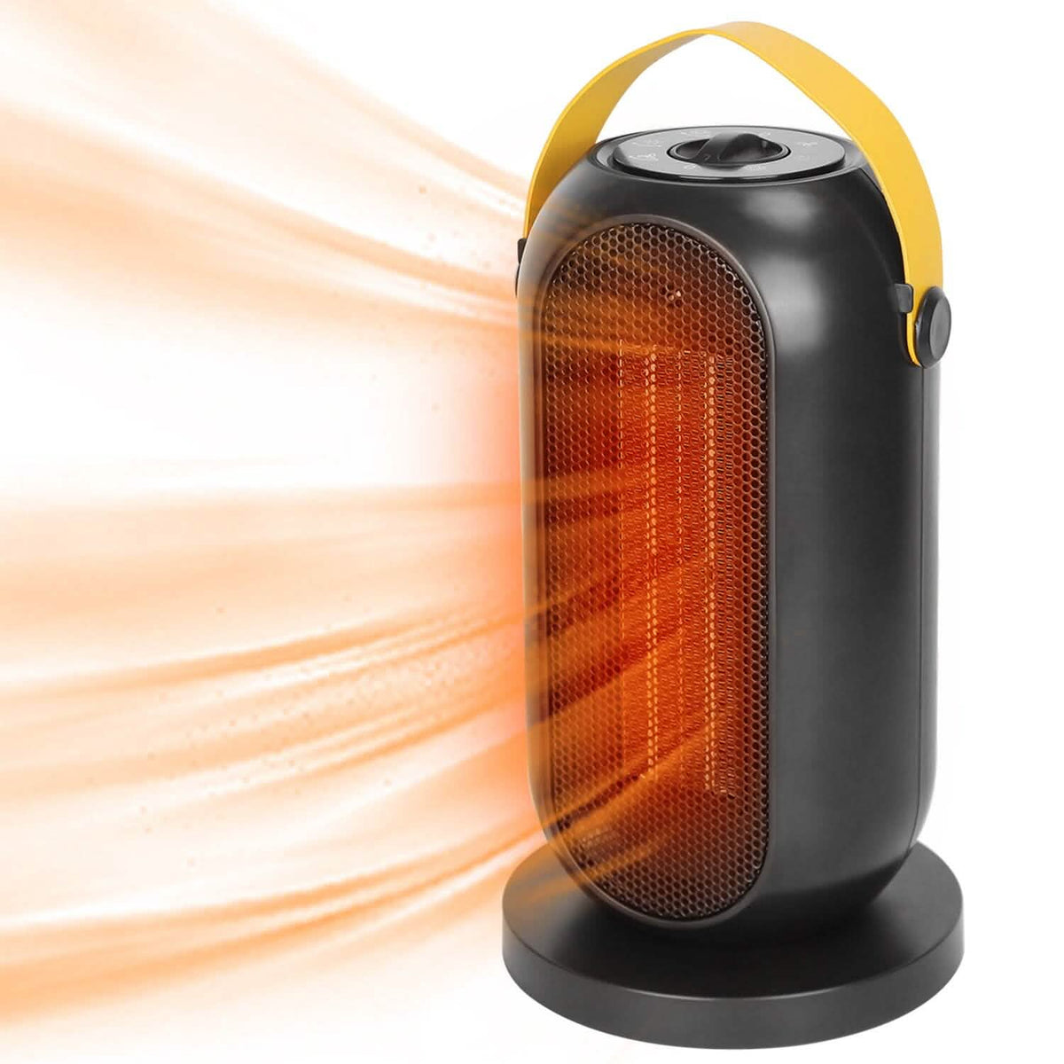 1200W Portable Electric Fan Heater Household Appliances - Tophatter Daily Deals
