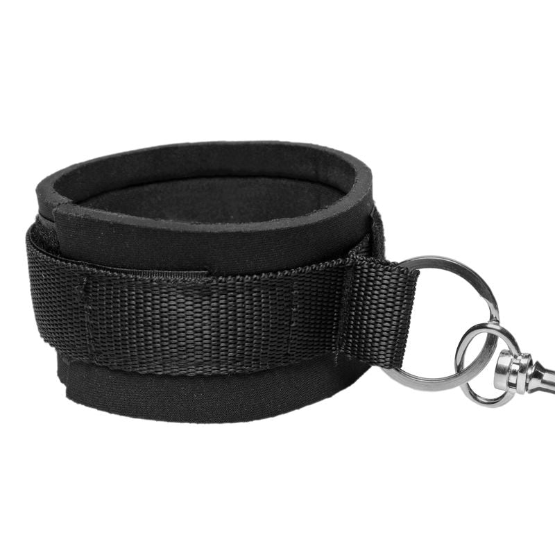 Adjustable Bedroom Restraint Kit Black > Bondage Gear > Bed Restraints - Tophatter Daily Deals