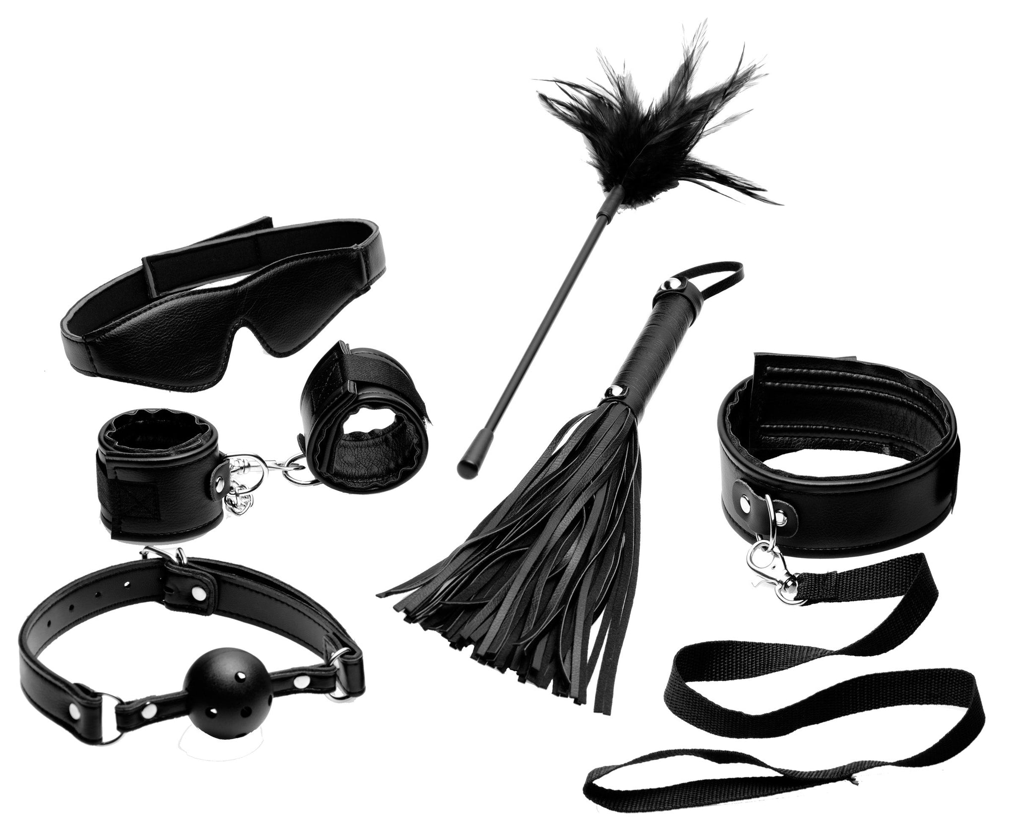 Tame Me 8 Piece Beginner Bondage Set > Bondage Gear > Bondage Kits - Tophatter Daily Deals