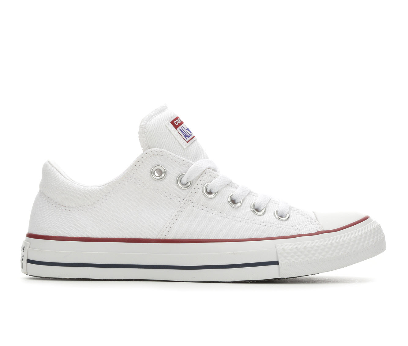 Converse Women's Chuck Taylor All Star Madison Low Top Sneakers White Footwear - Tophatter Daily Deals