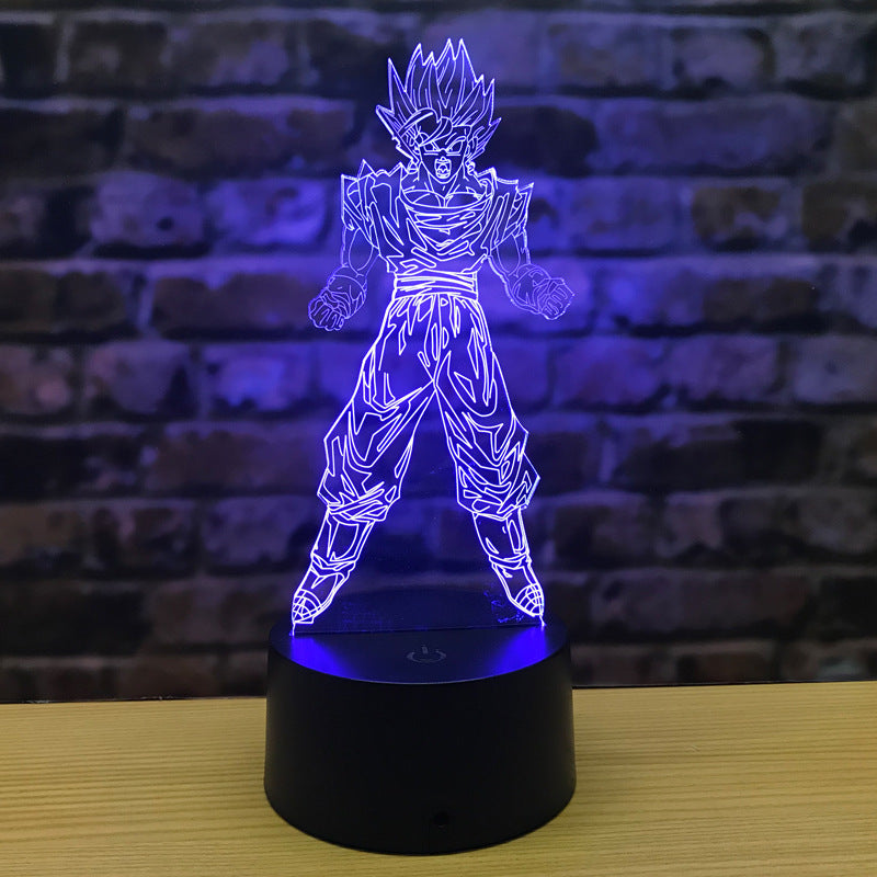 3D night light 4W 0 - Tophatter Daily Deals