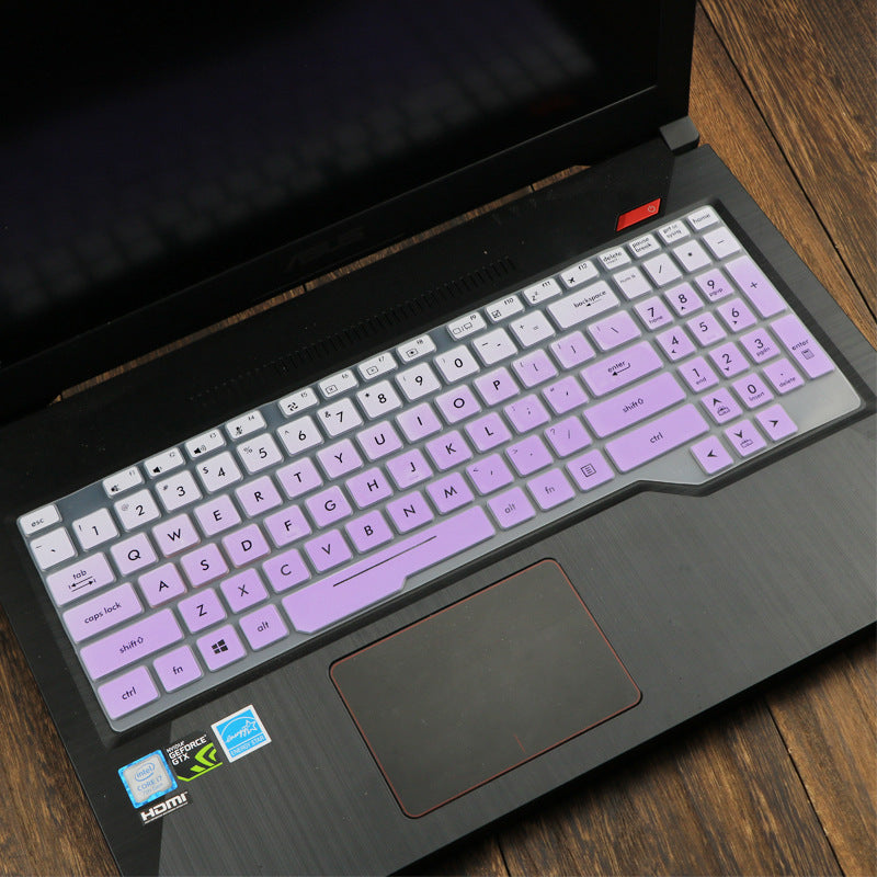 ASUS Flight Laptop Keyboard Protective Film Cover Gradient purple 0 - Tophatter Daily Deals