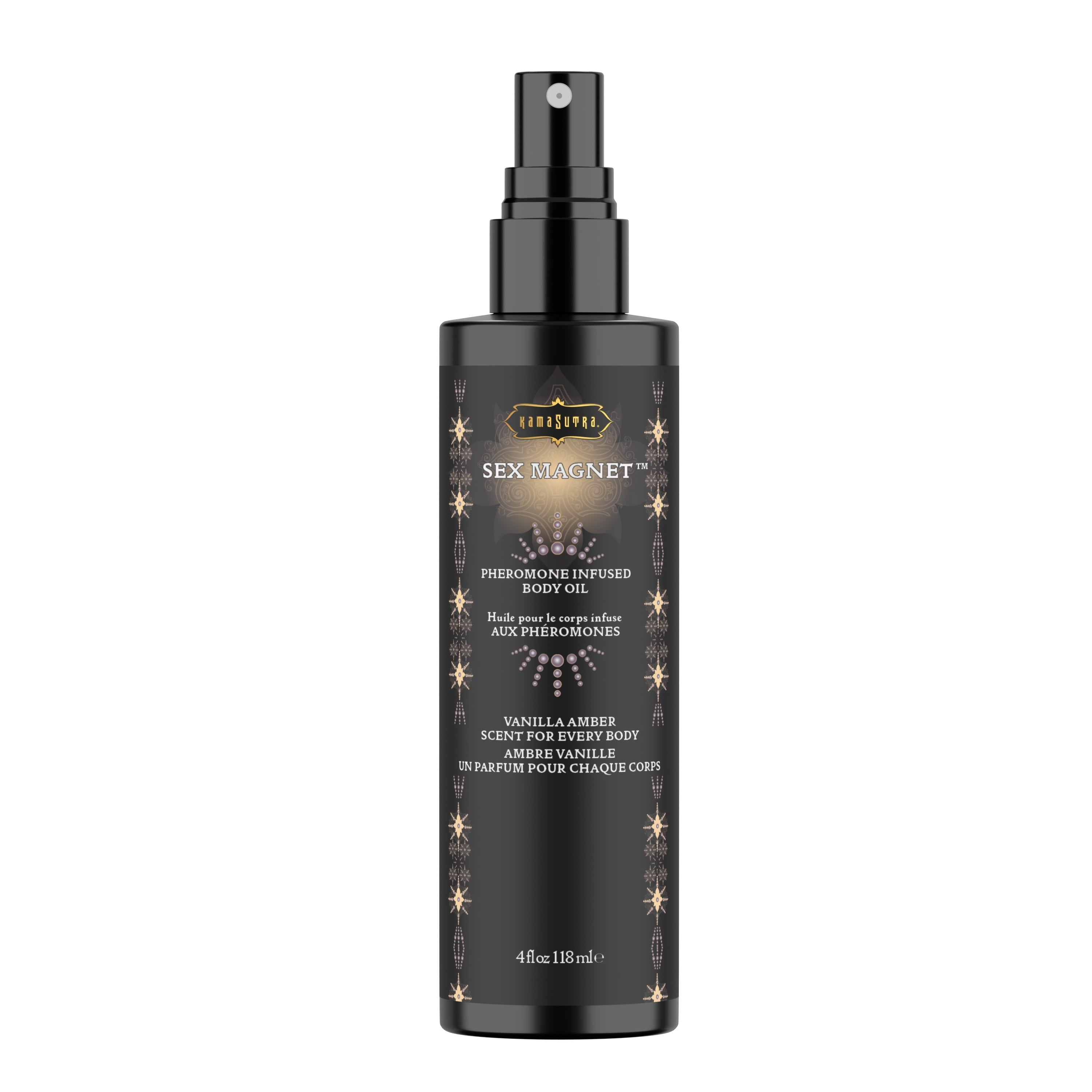 SEX MAGNET™ PHEROMONE INFUSED BODY SPRAY 4 FL OZ VANILLA AMBER - Tophatter Daily Deals