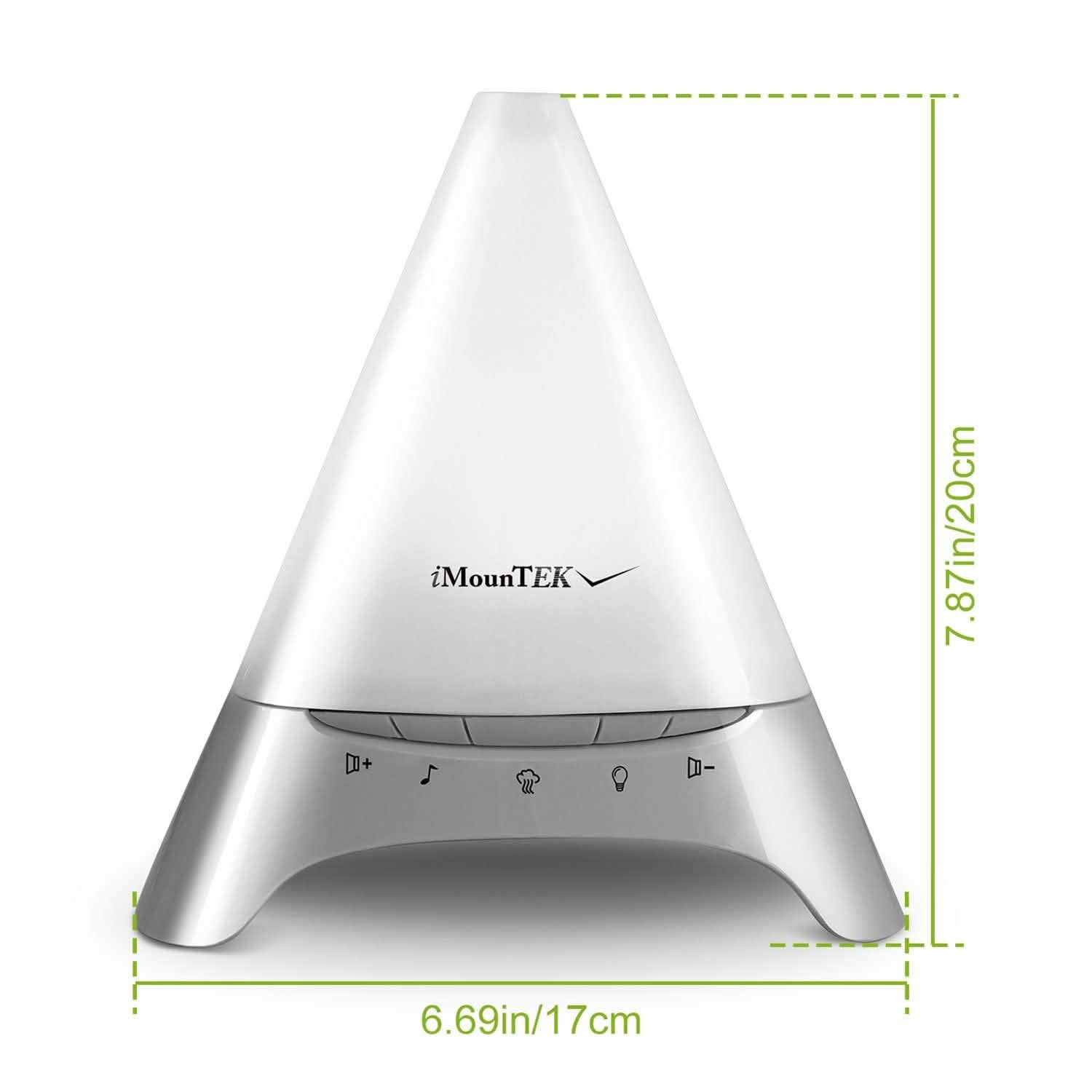 120ml Cool Mist Humidifier Ultrasonic Aroma Essential Oil Diffuser Health & Wellness - Tophatter Daily Deals
