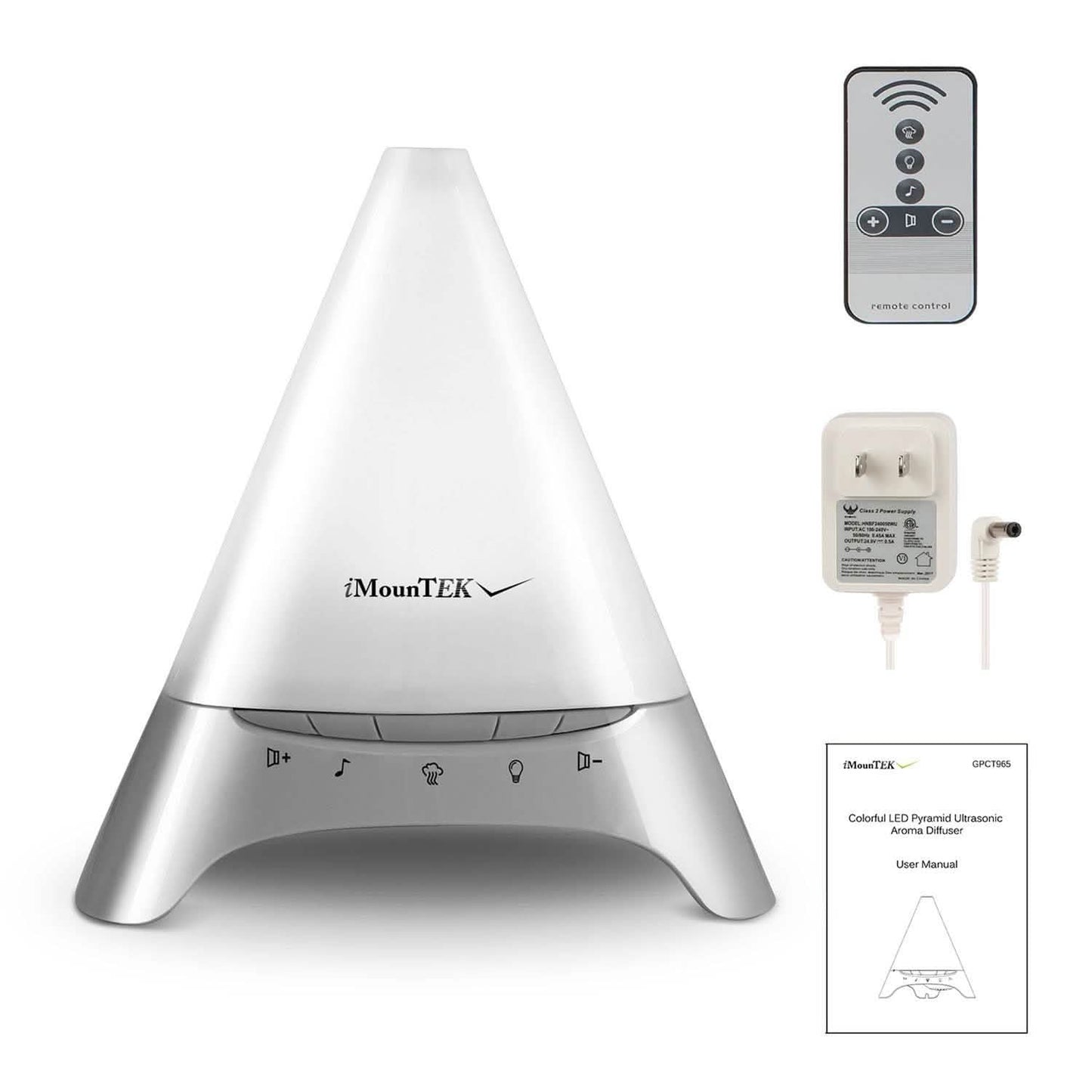 120ml Cool Mist Humidifier Ultrasonic Aroma Essential Oil Diffuser Health & Wellness - Tophatter Daily Deals