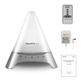 120ml Cool Mist Humidifier Ultrasonic Aroma Essential Oil Diffuser Health & Wellness - Tophatter Daily Deals