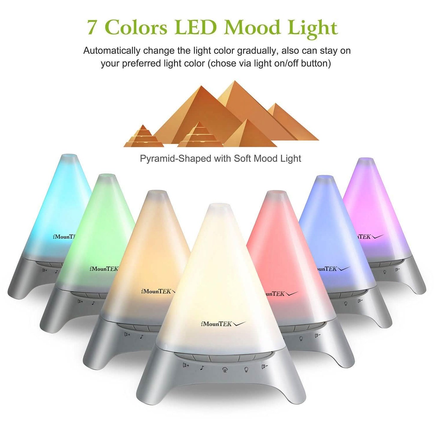 120ml Cool Mist Humidifier Ultrasonic Aroma Essential Oil Diffuser Health & Wellness - Tophatter Daily Deals