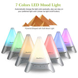 120ml Cool Mist Humidifier Ultrasonic Aroma Essential Oil Diffuser Health & Wellness - Tophatter Daily Deals