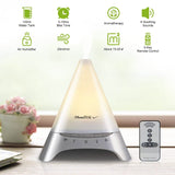 120ml Cool Mist Humidifier Ultrasonic Aroma Essential Oil Diffuser Health & Wellness - Tophatter Daily Deals