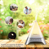 120ml Cool Mist Humidifier Ultrasonic Aroma Essential Oil Diffuser Health & Wellness - Tophatter Daily Deals