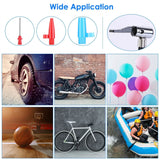 120W Max Power Portable Tire Pump with Digital Display LED Light Automotive - Tophatter Daily Deals