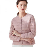 Round Neck Down Jacket Jacket - Tophatter Daily Deals