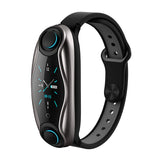 Bluetooth headset bracelet Black 7 - Tophatter Daily Deals
