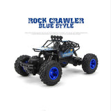 4WD RC Cars Updated Version 2.4G Radio Control RC Cars Toys Buggy High Speed Trucks Off-Road Trucks Toys For Children 28cm blue 0 - Tophatter Daily Deals